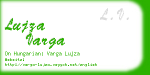 lujza varga business card